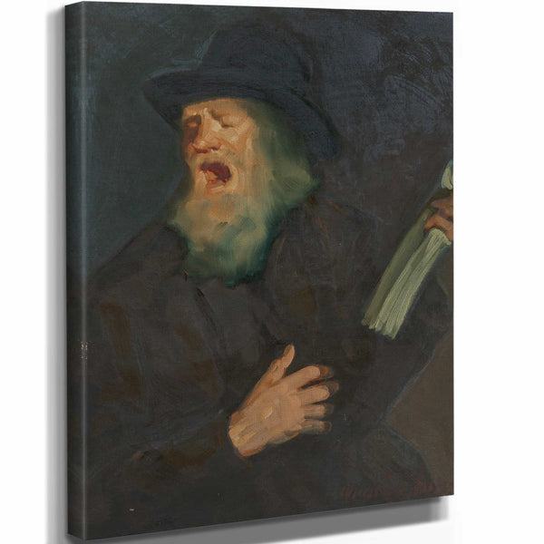 The Street Preacher By George Luks