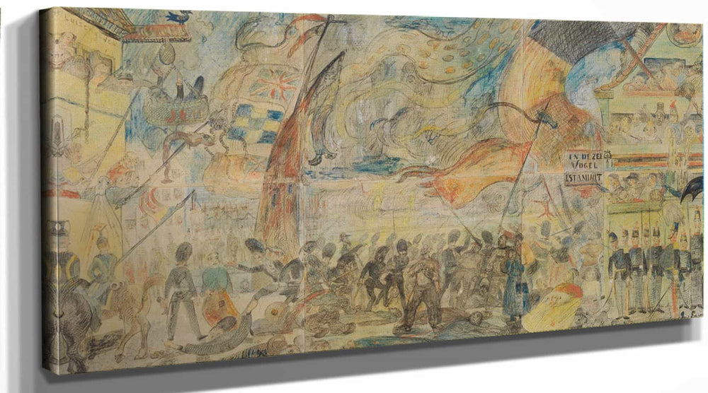 James Ensor The Strike_James Ensor