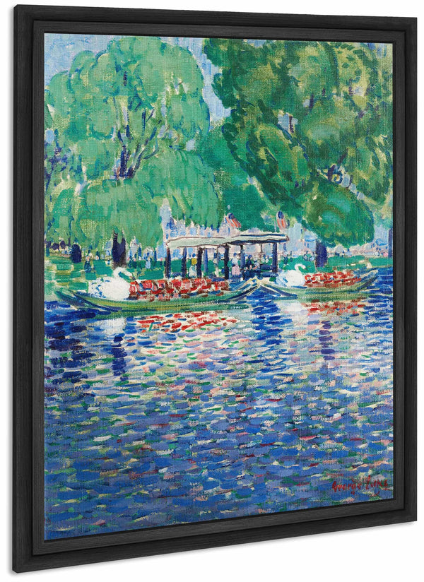 The Swan Boats By George Luks