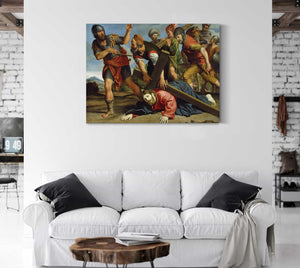 Domenichino The Way To Calvary By Domenichino