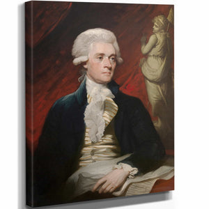 Mather Brown Thomas Jefferson By Mather Brown