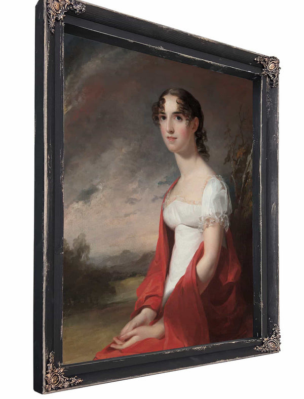 Portrait Of Mary Sicard David By Thomas Sully