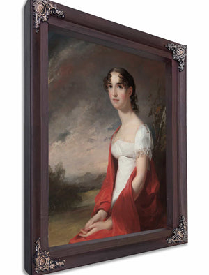 Portrait Of Mary Sicard David By Thomas Sully