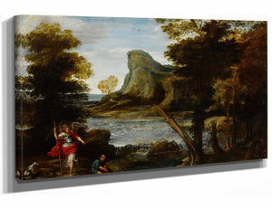 Domenichino Tobias And The Angel By Domenichino