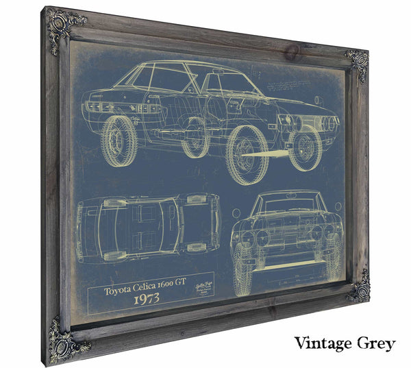 Toyota Celica 1600 Gt 1973 Wall Art from Bella Frye.