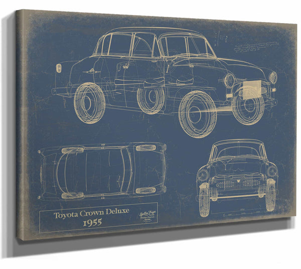 Toyota Crown Deluxe 1955 Wall Art from Bella Frye.