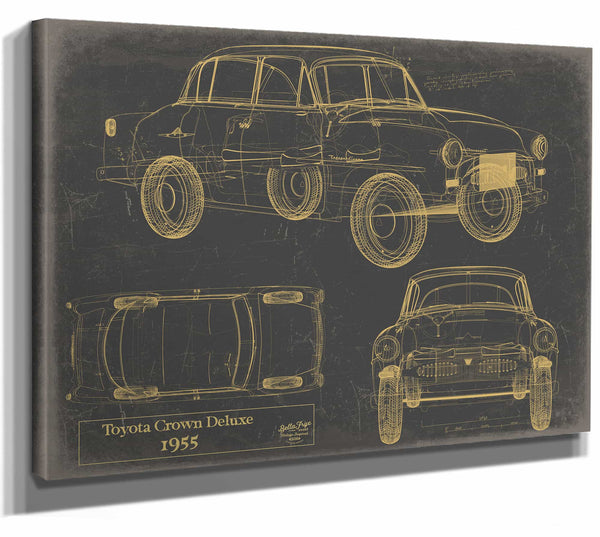 Toyota Crown Deluxe 1955 Wall Art from Bella Frye.