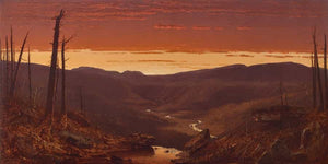 Sanford Robinson Gifford Twilight In The Catskills By Sanford Robinson Gifford