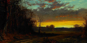 Alfred Thompson Bricher Twilight In The Wilderness By Alfred Thompson Bricher