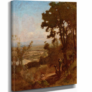 George Inness Valley Near Perugia By George Inness 1