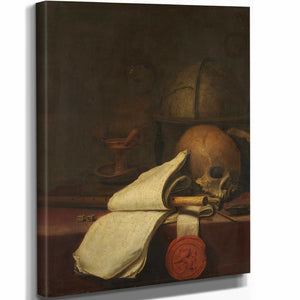 Pieter Symonsz Potter Vanitas Still Life (1646) By Pieter Symonsz Potter