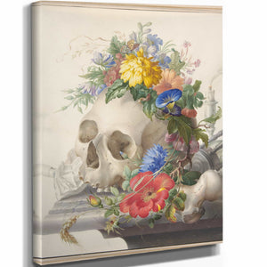 Herman Henstenburgh Vanitas Still Life By Herman Henstenburgh