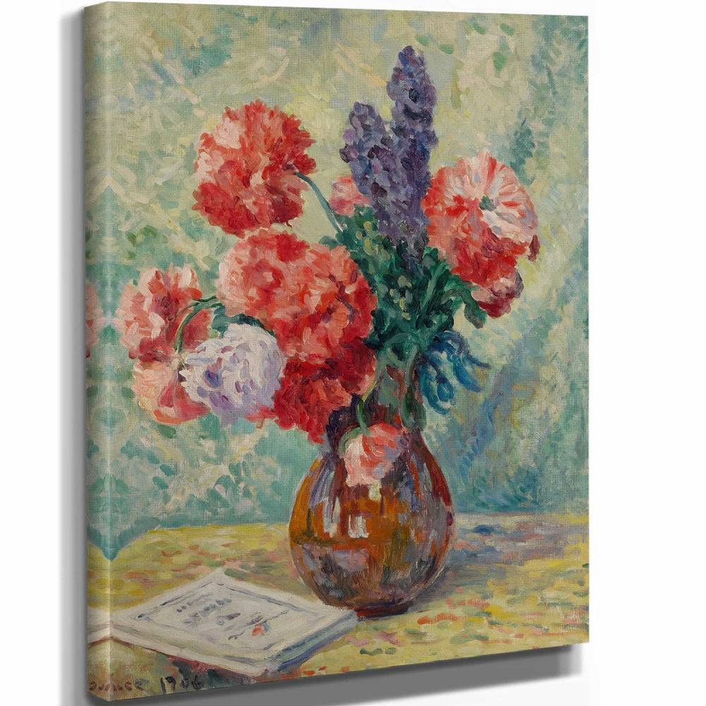 Maximiliem Luce Vase De Fleurs (1906) By Maximiliem Luce