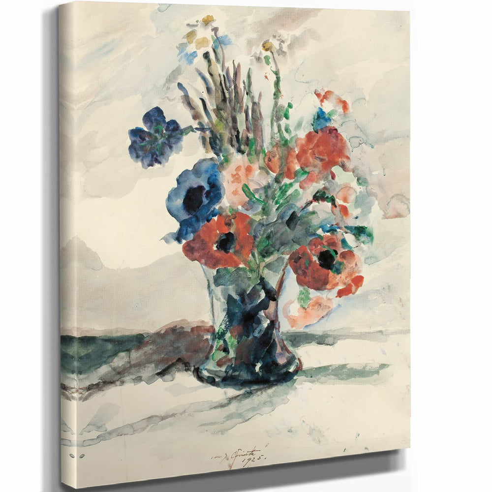 Lovis Corinth Vase Mit Blumen (1925) By Lovis Corinth