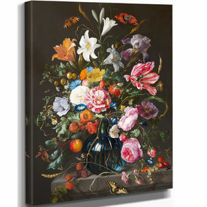 Jan Davidsz De Heem Vase Of Flowers (C 1670) By Jan Davidsz De Heem