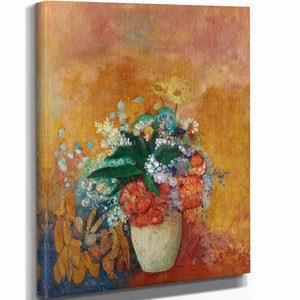 Odilon Redon Vase Of Flowers (C 1905) By Odilon Redon