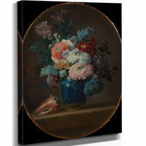 Anne Vallayer Coster Vase Of Flowers And Conch Shell (1780) By Anne Vallayer Coster