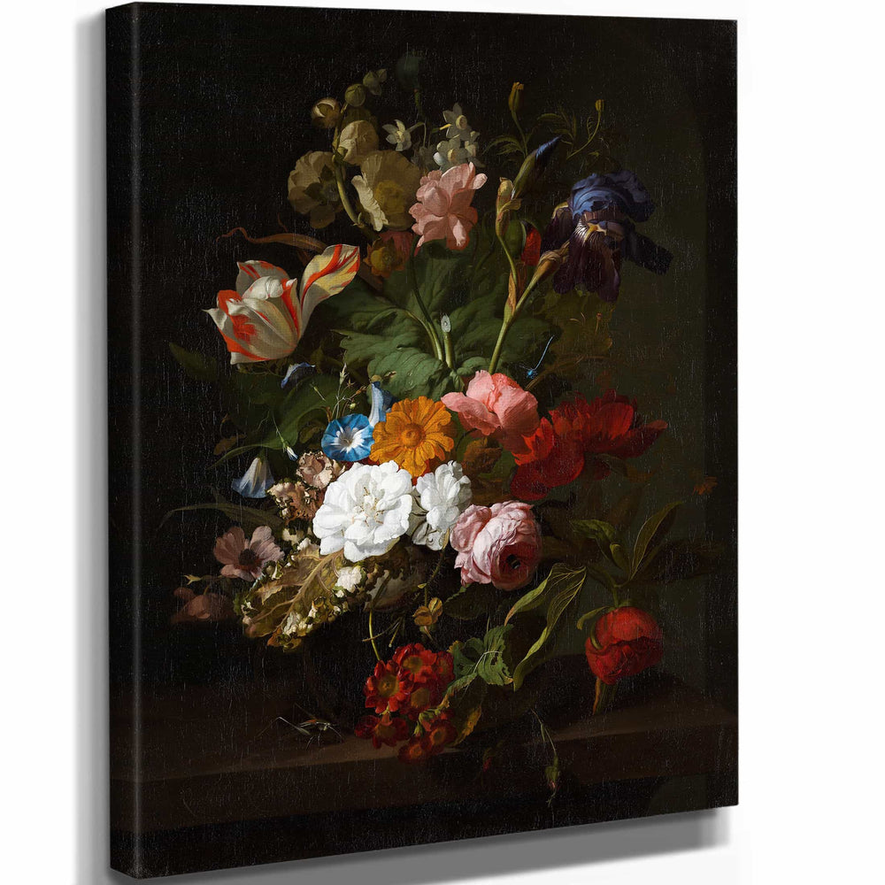 Rachel Ruysch Vase With Flowers (1700) By Rachel Ruysch