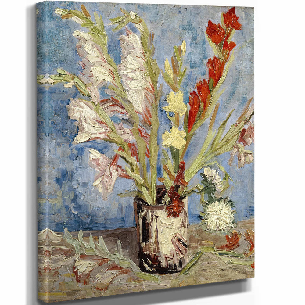 Vincent Van Gogh Vase With Gladioli And China Asters (1886) By Vincent Van Gogh