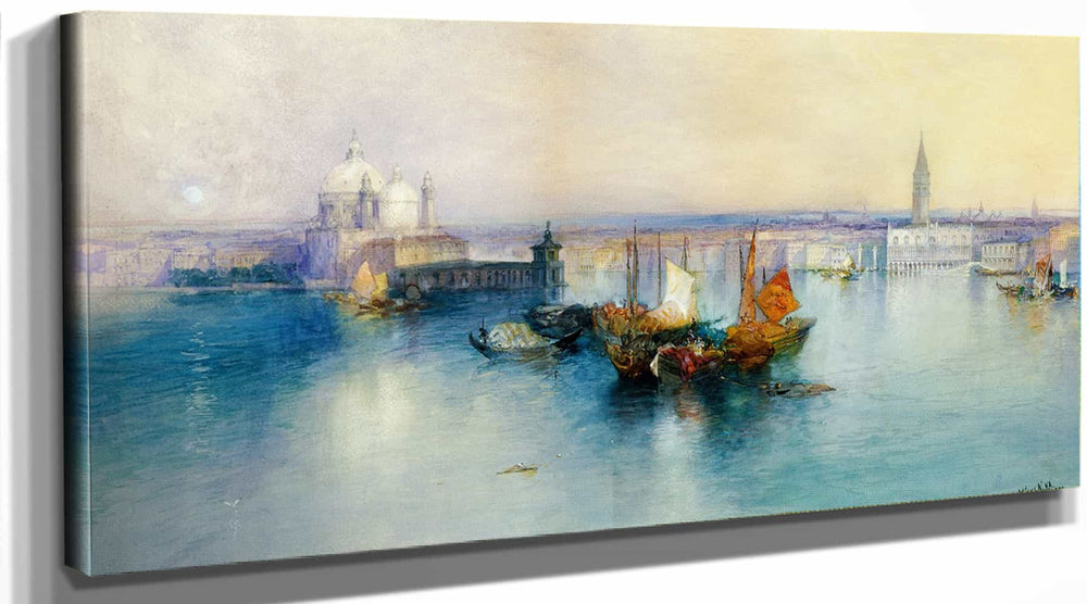 Thomas Moran Venice From The Tower Of San Giorgio By Thomas Moran