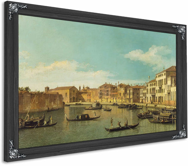 Venice The Canale Di Santa Chiara By Canaletto