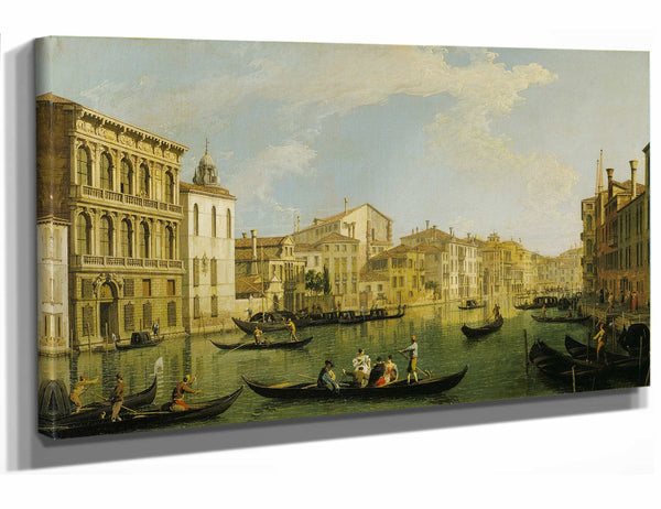 Canaletto Venice The Grand Canal From The Palazzo Flangini To San Marcuola By Canaletto