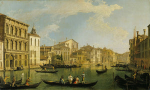 Canaletto Venice The Grand Canal From The Palazzo Flangini To San Marcuola By Canaletto