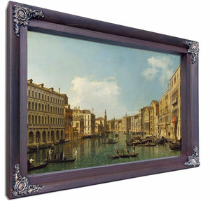 Venice The Grand Canal From The Palazzo Foscari To The Carita By Canaletto