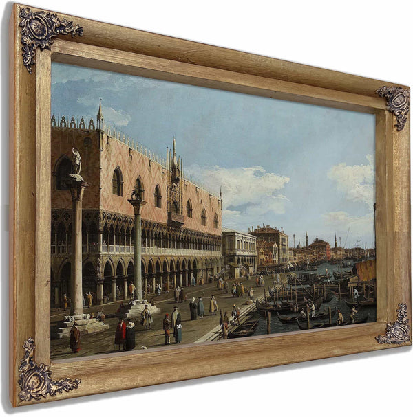 Venice The Riva Degli Schiavoni By Canaletto