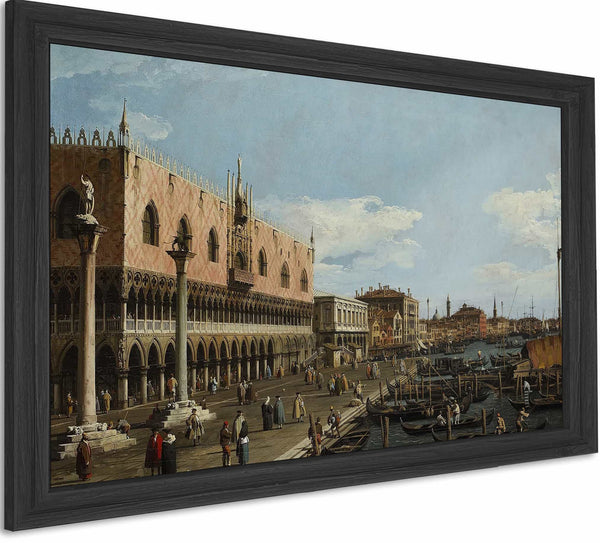 Venice The Riva Degli Schiavoni By Canaletto