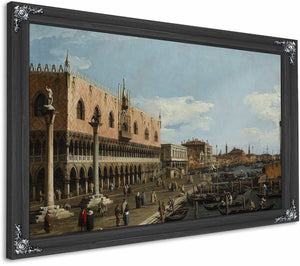 Venice The Riva Degli Schiavoni By Canaletto