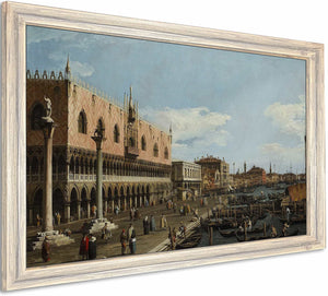 Venice The Riva Degli Schiavoni By Canaletto