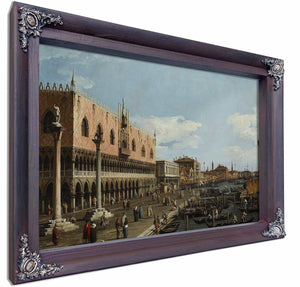 Venice The Riva Degli Schiavoni By Canaletto