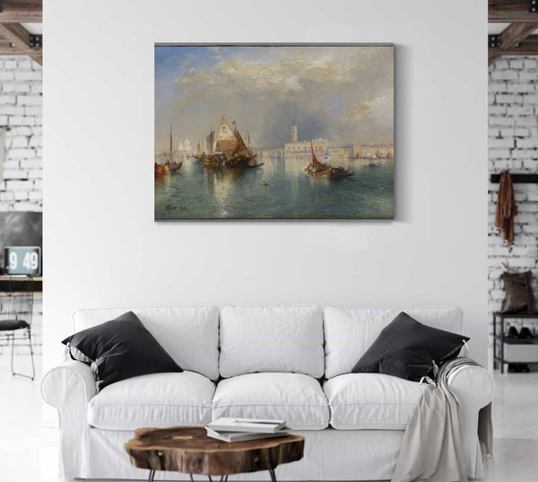 Thomas Moran Venice By Thomas Moran 1