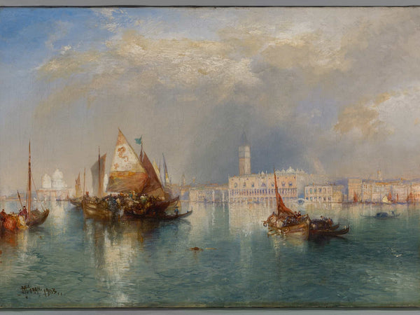 Thomas Moran Venice By Thomas Moran 1