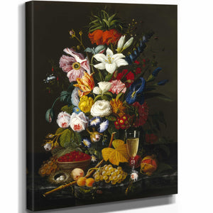 Severin Roesen Victorian Bouquet (Circa 1850) By Severin Roesen