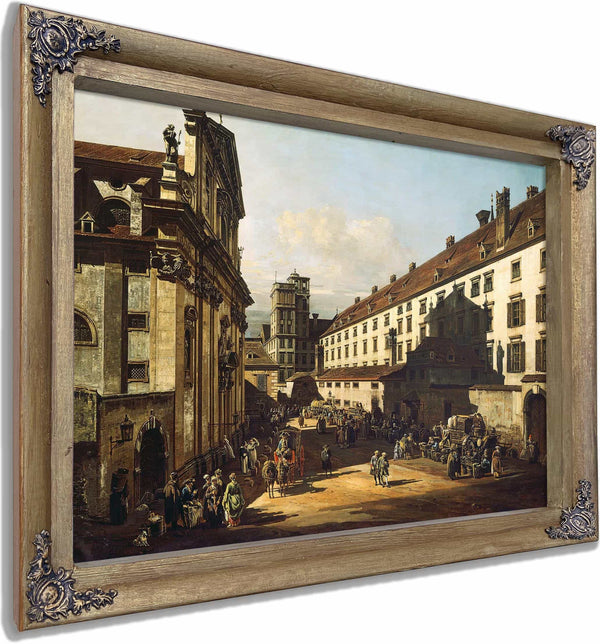 Vienna Dominican Church By Canaletto