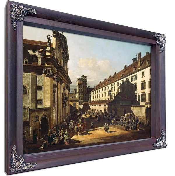 Vienna Dominican Church By Canaletto