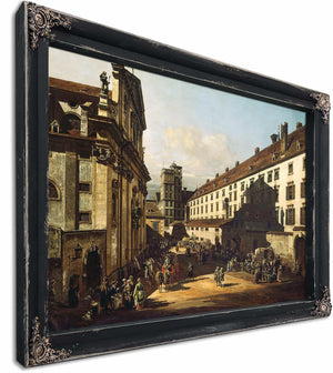 Vienna Dominican Church By Canaletto