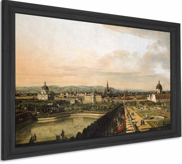 Vienna Viewed From The Belvedere Palace By Canaletto