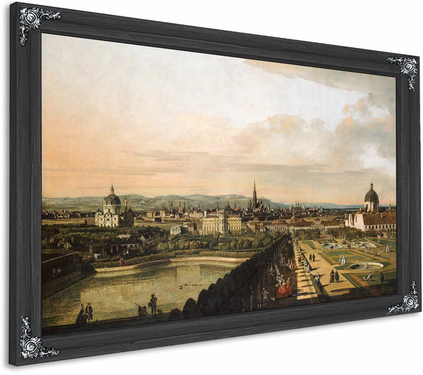 Vienna Viewed From The Belvedere Palace By Canaletto