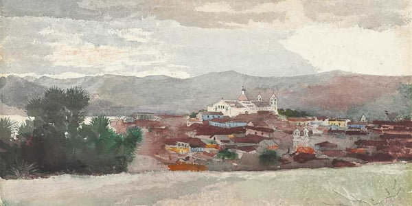 Winslow Homer View Of Santiago De Cuba By Winslow Homer