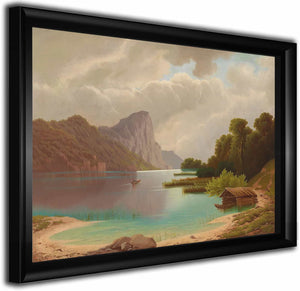 View Of The Mondsee By Anton Pick