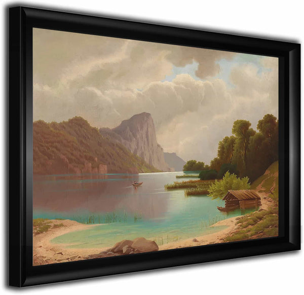 View Of The Mondsee By Anton Pick