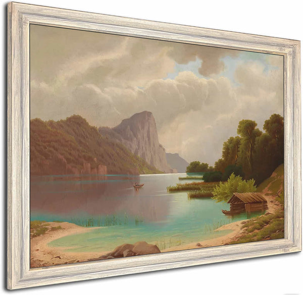 View Of The Mondsee By Anton Pick