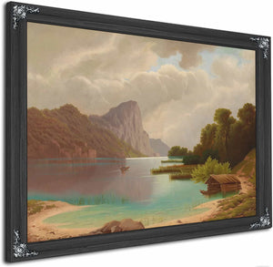 View Of The Mondsee By Anton Pick