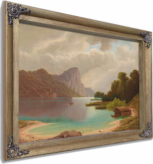 View Of The Mondsee By Anton Pick