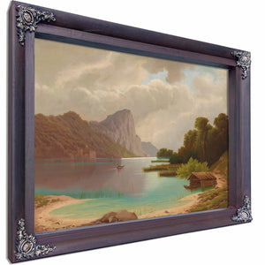 View Of The Mondsee By Anton Pick