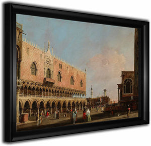 View Of The Piazzetta San Marco Looking South By Canaletto