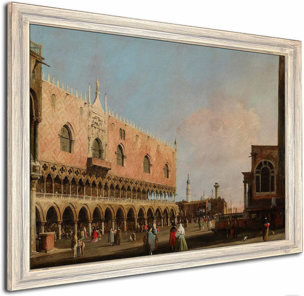 View Of The Piazzetta San Marco Looking South By Canaletto